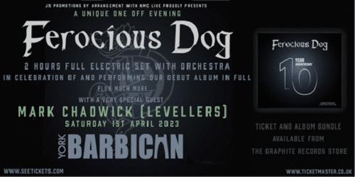 Ferocious Dog Unveil New Video, Announce Deluxe Re-Issue Of Debut Album ...
